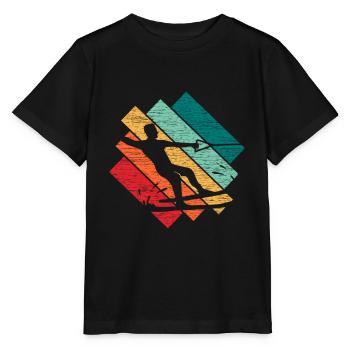 Wasserski - Stanley/Stella Kinder T-Shirt MINI CREATOR  - Schwarz - Vorne - Mikhail (115cm)