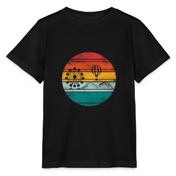 Funfair Remunerated Amusement Park Rummel - Stanley/Stella MINI CREATOR Kids’ T-Shirt - black - Front - Mikhail (115cm)