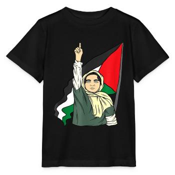 Palestine Free Freedom Free Gaza - Stanley/Stella MINI CREATOR Kids’ T-Shirt - black - Front - Mikhail (115cm)