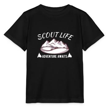 Scout Camping Outdoor : Scout Life - Stanley/Stella Kinder T-Shirt MINI CREATOR  - Schwarz - Vorne - Mikhail (115cm)