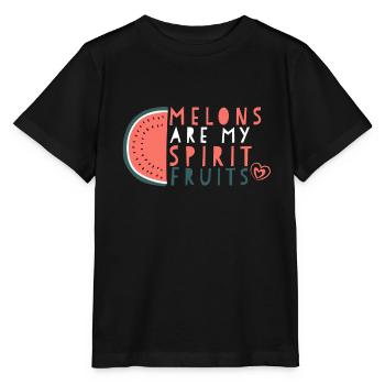 Melon - T-shirt bio MINI CREATOR Stanley/Stella Enfant - noir - Devant - Mikhail (115cm)