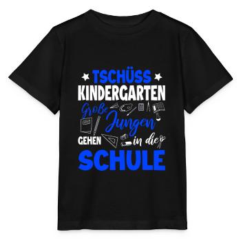 Schulanfang - Stanley/Stella Kinder T-Shirt MINI CREATOR  - Schwarz - Vorne - Mikhail (115cm)