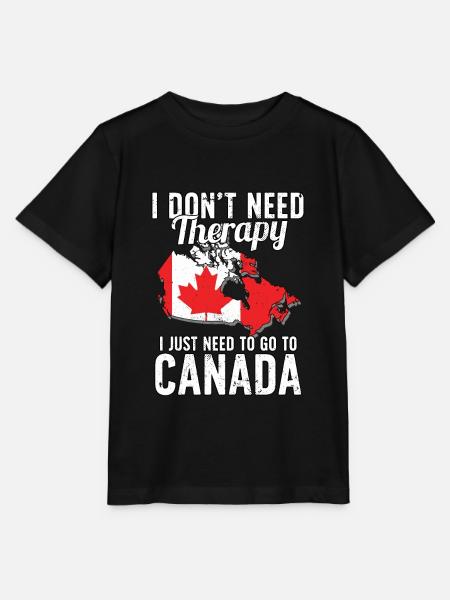 Drapeau du Canada I Souvenirs canadiens - T-shirt bio MINI CREATOR Stanley/Stella Enfant - noir