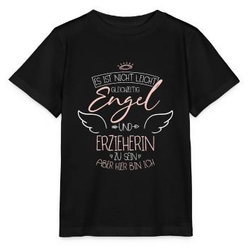 Erzieherin - Stanley/Stella Kinder T-Shirt MINI CREATOR  - Schwarz - Vorne - Mikhail (115cm)