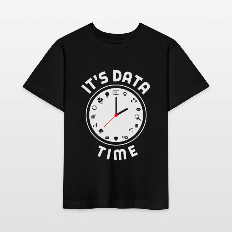 Data Engineering Data Analytics It's Data Time Stanley/Stella MINI CREATOR Kids’ T-Shirt