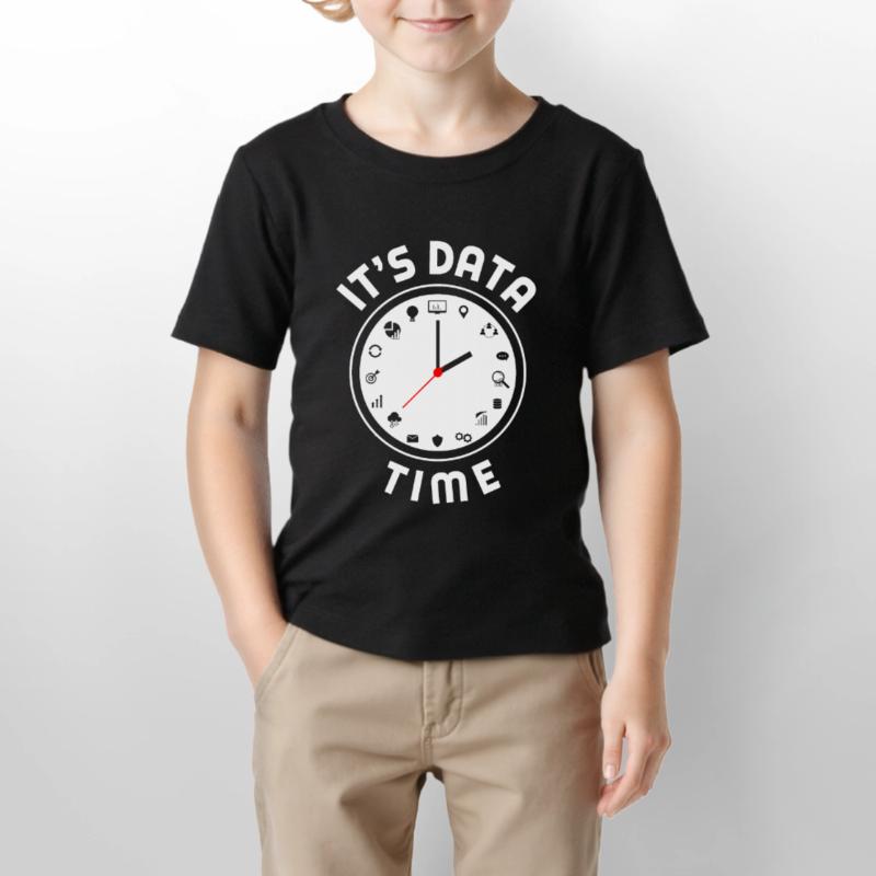 Data Engineering Data Analytics It's Data Time Stanley/Stella MINI CREATOR Kids’ T-Shirt