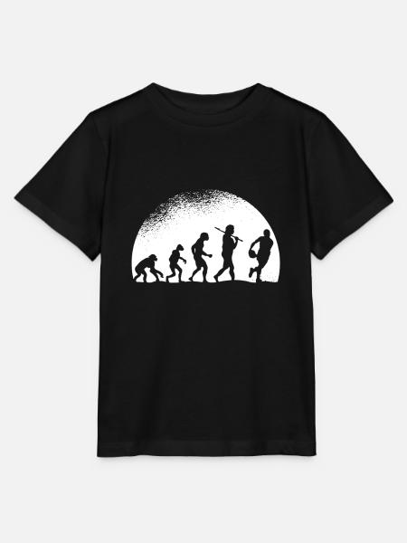 Evolution Rugby - Stanley/Stella Kinder T-Shirt MINI CREATOR  - Schwarz