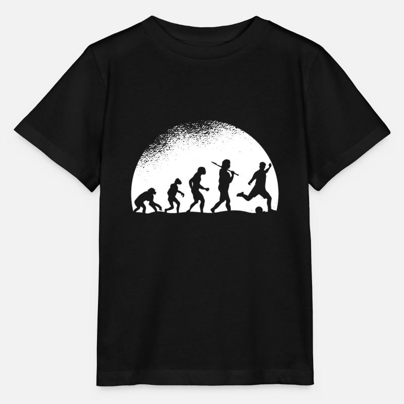 Evolution Fußball - Stanley/Stella Kinder T-Shirt MINI CREATOR  - Schwarz