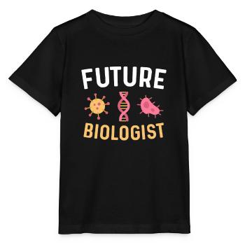 Biologe Biologie - Stanley/Stella Kinder T-Shirt MINI CREATOR  - Schwarz - Vorne - Mikhail (115cm)