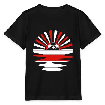 Suisse Football 2021 Suisse Fan - T-shirt bio MINI CREATOR Stanley/Stella Enfant - noir - Devant - Mikhail (115cm)