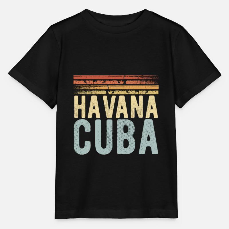 Havana Cuba - T-shirt bio MINI CREATOR Stanley/Stella Enfant - noir