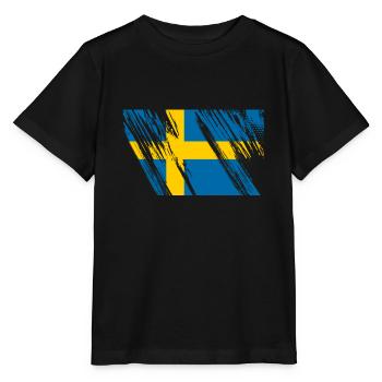 Sweden - Stanley/Stella MINI CREATOR Kids’ T-Shirt - black - Front - Mikhail (115cm)