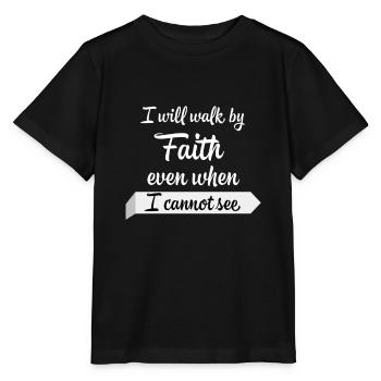 Jesus, Jesus, Jesus Christian Christian Christian - Stanley/Stella MINI CREATOR Kids’ T-Shirt - black - Front - Mikhail (115cm)