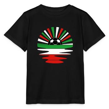 Italie Football 2022 Italie Fan Jersey - T-shirt bio MINI CREATOR Stanley/Stella Enfant - noir - Devant - Mikhail (115cm)