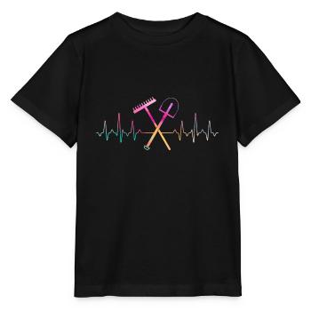 Gärtner - Stanley/Stella Kinder T-Shirt MINI CREATOR  - Schwarz - Vorne - Mikhail (115cm)