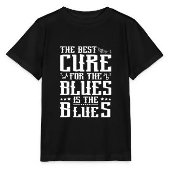 Blues Musik-Blues Soul Musik - Stanley/Stella Kinder T-Shirt MINI CREATOR  - Schwarz - Vorne - Mikhail (115cm)