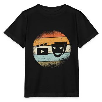 Actor Gift - Stanley/Stella MINI CREATOR Kids’ T-Shirt - black - Front - Mikhail (115cm)