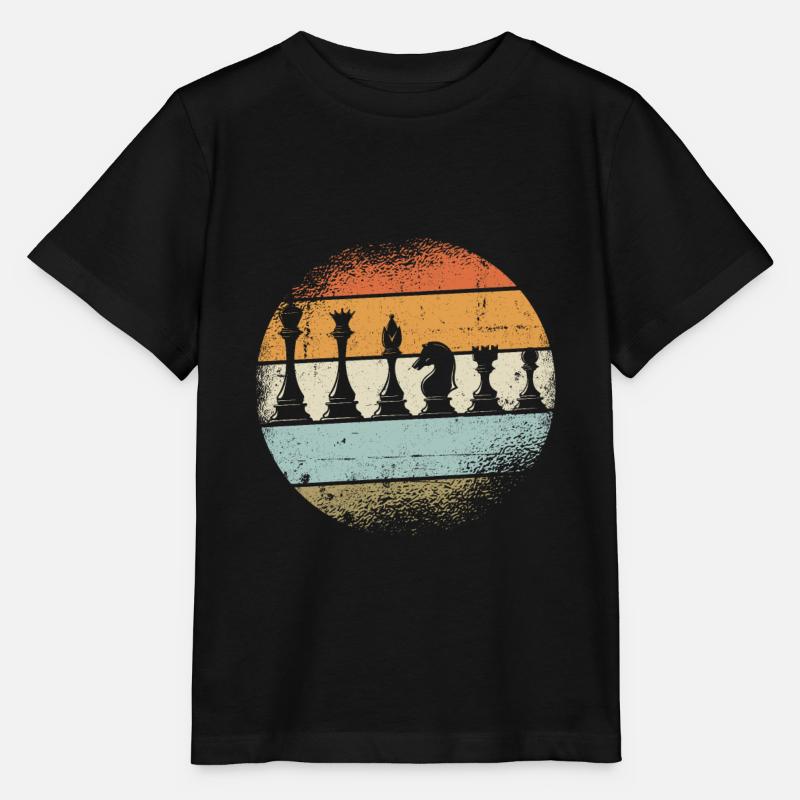 Schach Geschenk - Stanley/Stella Kinder T-Shirt MINI CREATOR  - Schwarz