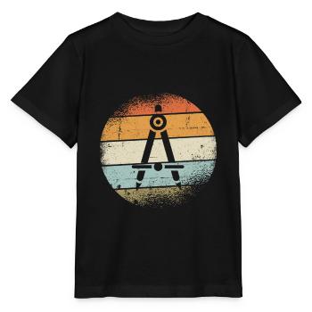 Cercle - T-shirt bio MINI CREATOR Stanley/Stella Enfant - noir - Devant - Mikhail (115cm)