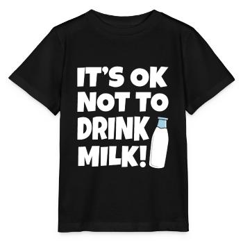 Milch - Stanley/Stella Kinder T-Shirt MINI CREATOR  - Schwarz - Vorne - Mikhail (115cm)