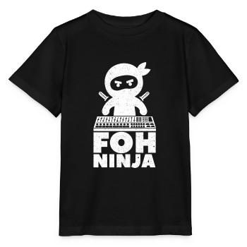 Technicien de son Sound Audio Engineer - T-shirt bio MINI CREATOR Stanley/Stella Enfant - noir - Devant - Mikhail (115cm)