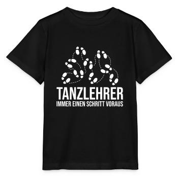 Tanzen Tänzer Tanz - Stanley/Stella Kinder T-Shirt MINI CREATOR  - Schwarz - Vorne - Mikhail (115cm)