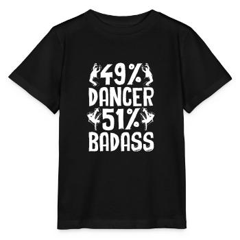 Danse Danse Danse - T-shirt bio MINI CREATOR Stanley/Stella Enfant - noir - Devant - Mikhail (115cm)