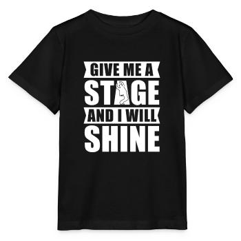 Danse Danse Danse - T-shirt bio MINI CREATOR Stanley/Stella Enfant - noir - Devant - Mikhail (115cm)
