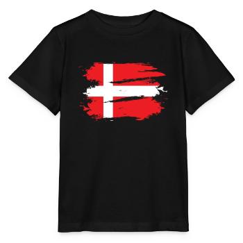 Dänemark - Stanley/Stella Kinder T-Shirt MINI CREATOR  - Schwarz - Vorne - Mikhail (115cm)