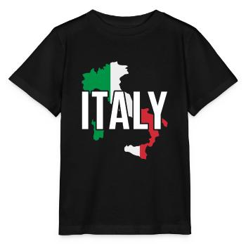 Italy - Stanley/Stella MINI CREATOR Kids’ T-Shirt - black - Front - Mikhail (115cm)