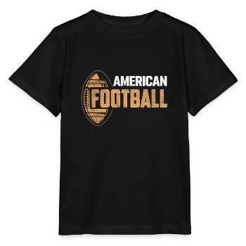 Football américain - T-shirt bio MINI CREATOR Stanley/Stella Enfant - noir - Devant - Mikhail (115cm)