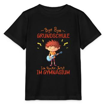 5.klasse Rocken Gmynasium école primaire diplômé - T-shirt bio MINI CREATOR Stanley/Stella Enfant - noir - Devant - Mikhail (115cm)