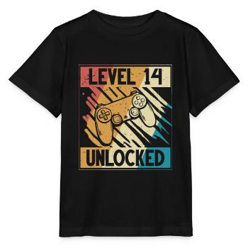 14. Geburtstag Gamer 14 Jahre - Stanley/Stella Kinder T-Shirt MINI CREATOR  - Schwarz - Vorne - Mikhail (115cm)