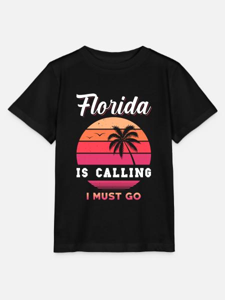 Florida - Stanley/Stella Kinder T-Shirt MINI CREATOR - Schwarz