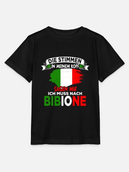 Bibione Geschenk - Stanley/Stella Kinder T-Shirt MINI CREATOR - Schwarz