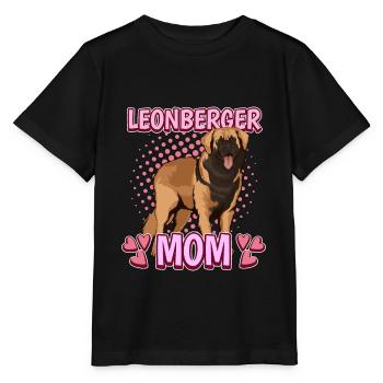 Leonberger Leonberger Mom - Stanley/Stella Kinder T-Shirt MINI CREATOR  - Schwarz - Vorne - Mikhail (115cm)