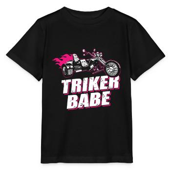 Triker Babe Tricycle Trike Rider Motorsport - Stanley/Stella MINI CREATOR Kids’ T-Shirt - black - Front - Mikhail (115cm)