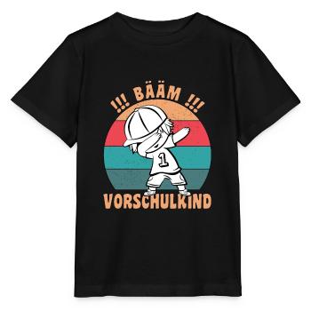 Kinder Vorschulkind 2021 für Jungs - Stanley/Stella Kinder T-Shirt MINI CREATOR  - Schwarz - Vorne - Mikhail (115cm)