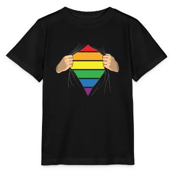 Lgbt - Stanley/Stella Kinder T-Shirt MINI CREATOR  - Schwarz - Vorne - Mikhail (115cm)