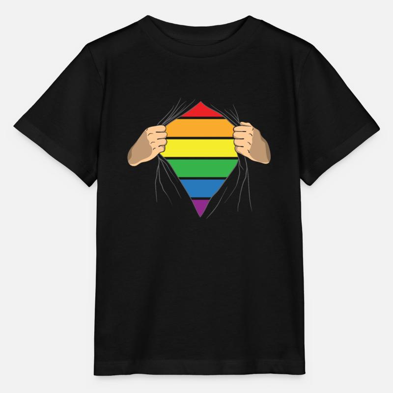 Lgbt - T-shirt bio MINI CREATOR Stanley/Stella Enfant - noir
