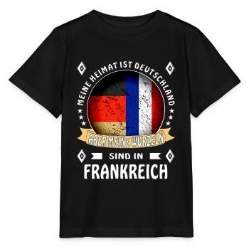 Heimat Deutschland Wurzeln - Stanley/Stella Kinder T-Shirt MINI CREATOR  - Schwarz - Vorne - Mikhail (115cm)