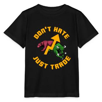 Stock Day Trading Exchange Forex Stock Trader - Stanley/Stella MINI CREATOR Kids’ T-Shirt - black - Front - Mikhail (115cm)