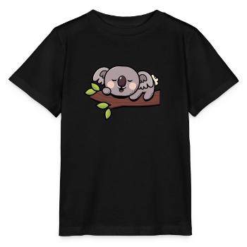 Koala Koala Bear - Stanley/Stella MINI CREATOR Kids’ T-Shirt - black - Front - Mikhail (115cm)