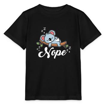 Koala Koala Bear - Stanley/Stella MINI CREATOR Kids’ T-Shirt - black - Front - Mikhail (115cm)