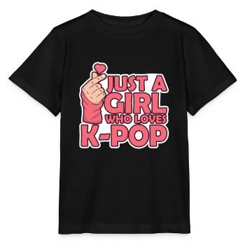 K-Pop Kpop K-Drama Korean Pop Music - Stanley/Stella MINI CREATOR Kids’ T-Shirt - black - Front - Mikhail (115cm)