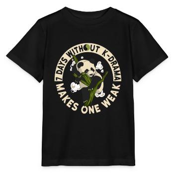 K-Pop Kpop K-Drama Korean Pop Music - Stanley/Stella MINI CREATOR Kids’ T-Shirt - black - Front - Mikhail (115cm)