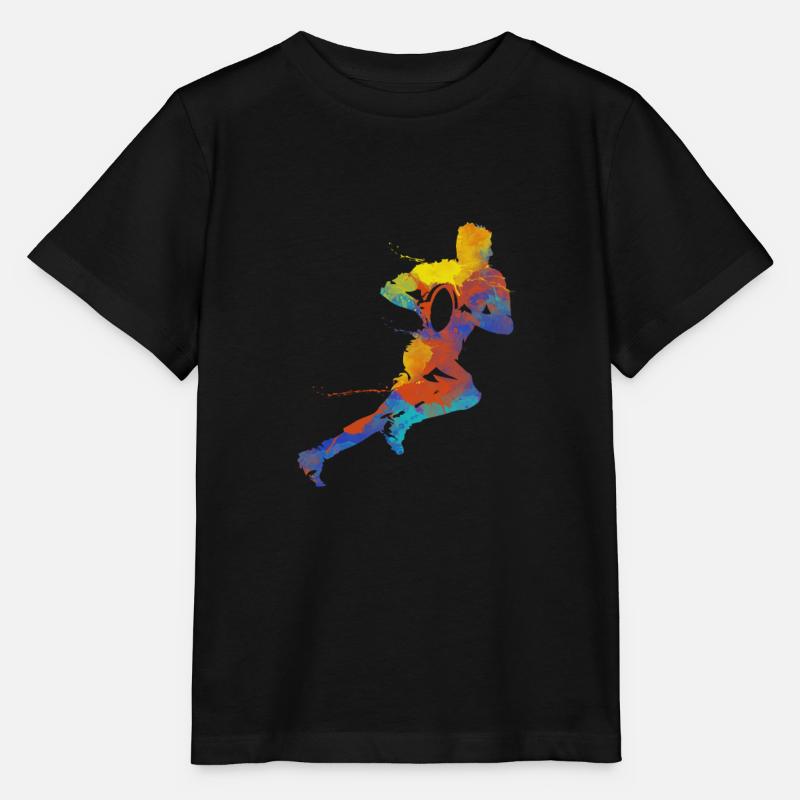 Rugby - T-shirt bio MINI CREATOR Stanley/Stella Enfant - noir