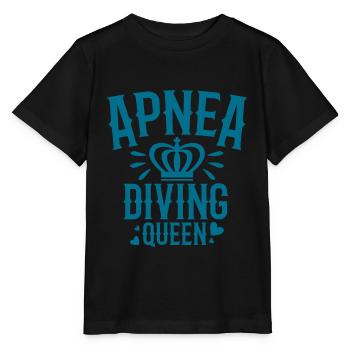 Apnea Diving Queen Freediver Apnea Diver - Stanley/Stella MINI CREATOR Kids’ T-Shirt - black - Front - Mikhail (115cm)