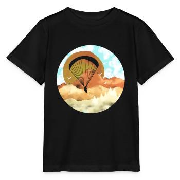 Paragliding Paragliding Paragliding Paragliding - Stanley/Stella MINI CREATOR Kids’ T-Shirt - black - Front - Mikhail (115cm)