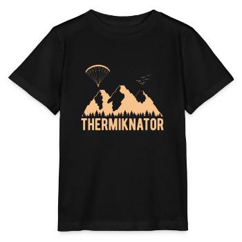 Paragliding Paragliding Paragliding Paragliding - Stanley/Stella MINI CREATOR Kids’ T-Shirt - black - Front - Mikhail (115cm)